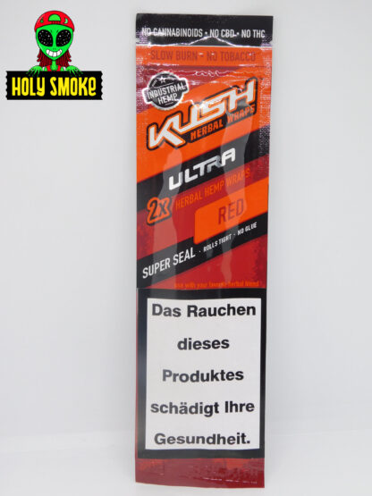 Blunt - Kush - Herbal WRAPS Ultra - ROJO