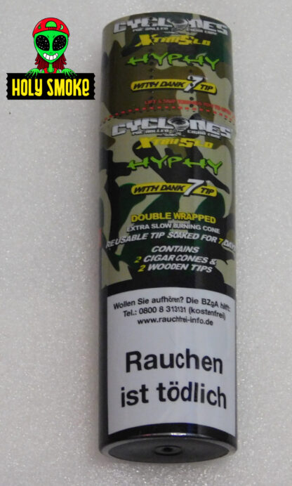 Blunts Cyclones hemp cones XtraSlo Hyphy(UVA Y ARÁNDANOS)
