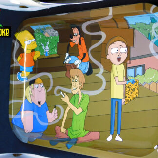 Bandeja metálica Jumbo diseño bart shaggy goofy