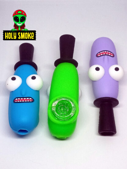 Pipa de silicona Mr. Poopybutthole de R&M, 10cm - Image 2