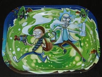 Bandeja metálica Jumbo diseño Rick and Morty portal