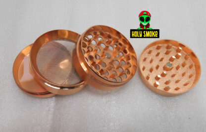 Grinder de metal de 4 alturas, diferentes colores, tamaño 6cm de largo x 4.2cm de alto. - Image 8