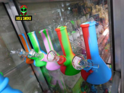 MiniBong de sillicona de tamaño 12.5 cm - Image 2