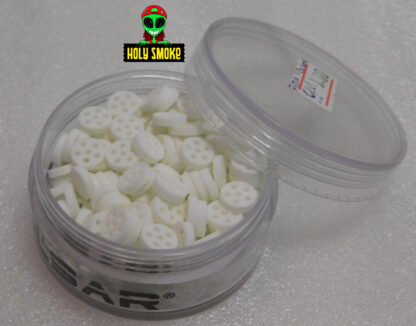 Filtros de Cerámica forma de panal, para pipa y cazoletas.