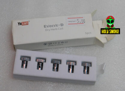 Repuesto Doble Bobina para vaporozador Evolve-D de Hierba Seca de la marca YOCAN 1