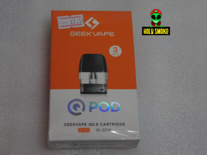 Repuesto de Vape tubo-recargable de marca Geek Vape de 0.6 ohm, 3 piezas, para Vape Sonder Q.