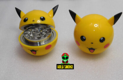 Grinder de Pikachu de 3 partes, tamaño de 53mm de diámetro.