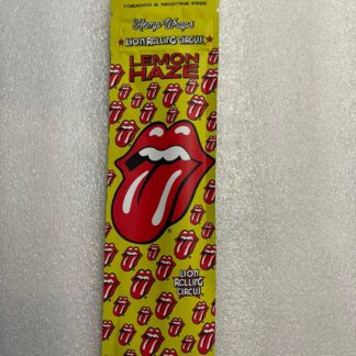 Blunt Hemp Wrap Rolling Stones sabor Lemon Haze de la marca Lion Rolling Circus
