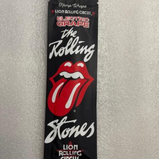 Blunt Hemp Wrap Rolling Stones sabor Electric Grape de la marca Lion Rolling Circus