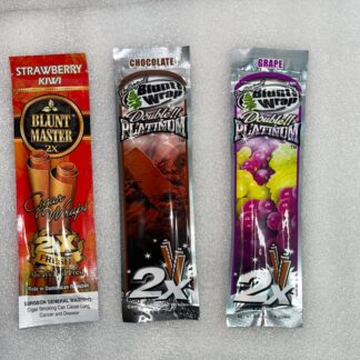 Blunt Wrap Double Platinum 3 sabores disponibles