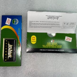 Papeles de fumar de celulosa transparente, de tamaño King Size, Hornet, 50 hojas.
