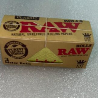 Papel Raw Rollo Orgánico King Size 3m
