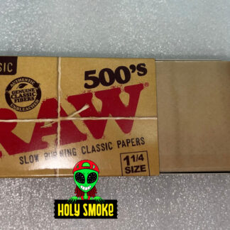 Hojas de Enrollar RAW Classic 1 1/4 sin pliegues, 500 hojas