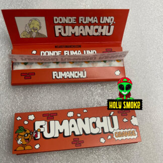 Papel de fumar de la marca Fumanchú, sabor Naranja, 50 hojas de tamaño 1 1/4