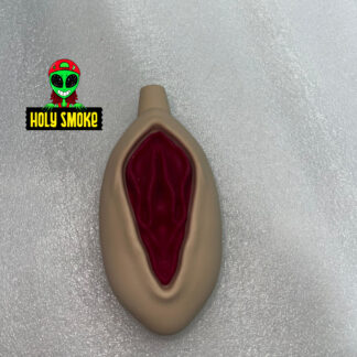 Pipa Pussy Silicona Punta Vidrio Grueso Alta Durabilidad 10 cm