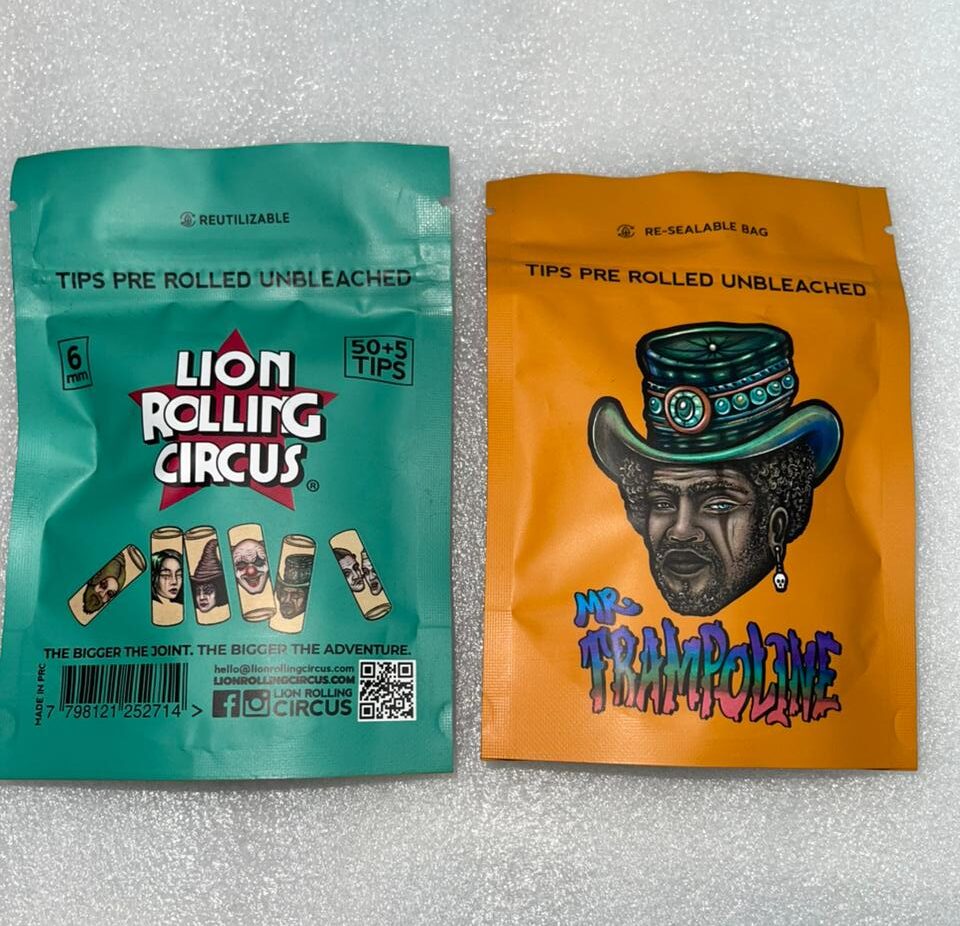 Filtros de papel de Lion Rolling Circus, paquete con 55 filtros. - Imagen 2