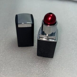 Pipa de fumar de metal, con forma de labial,