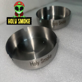 Cenicero de acero inoxidable Holy Smoke, tamaño 8 cm